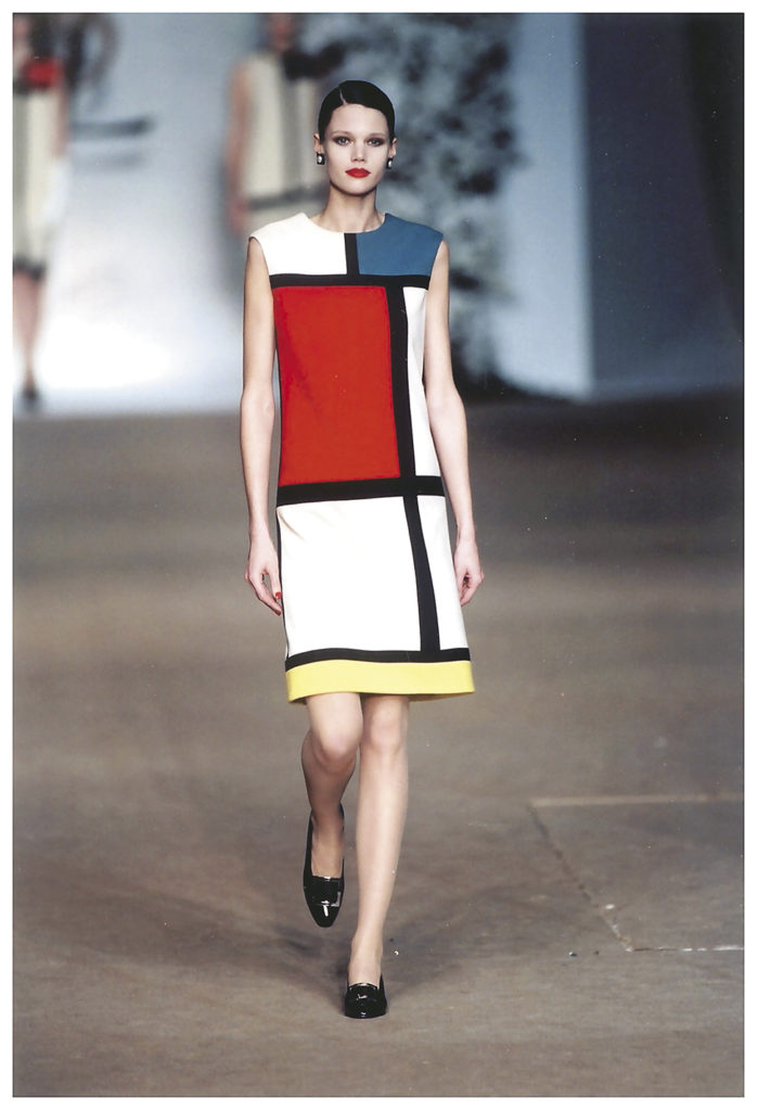  Vestido Mondrian de YSL