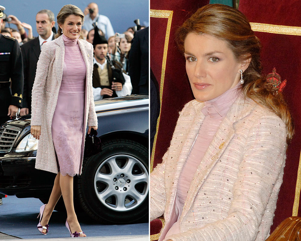 FOTO 9: Letizia en lavanda 2006