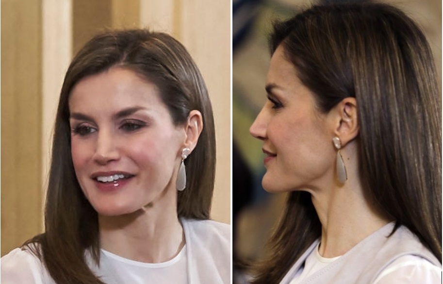 Letizia Ortiz con error de fondo de maquillaje