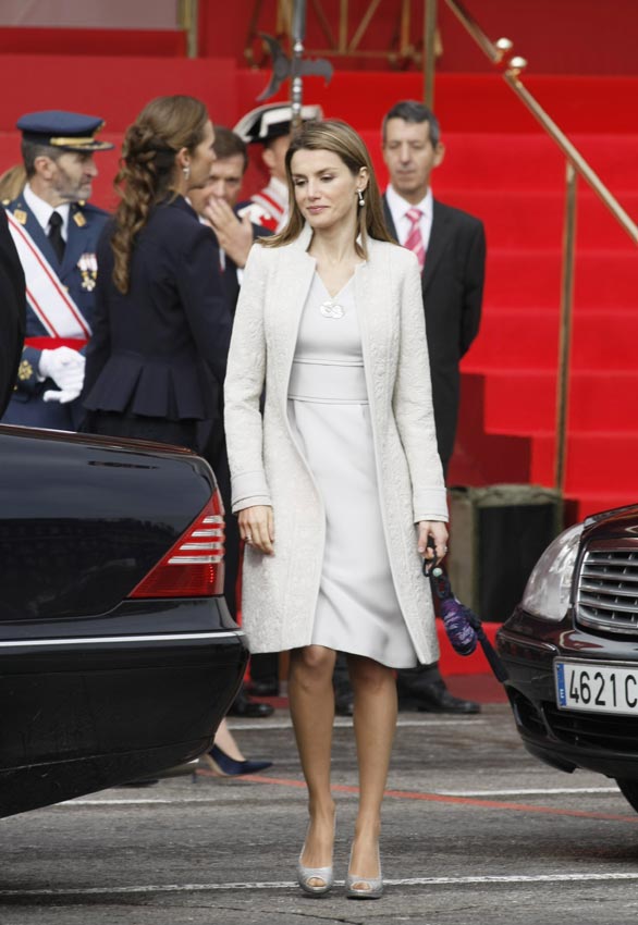 FOTO 12: Letizia en blanco
