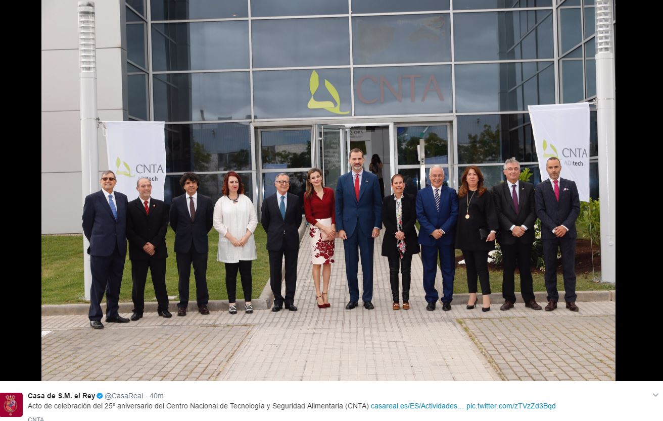 Letizia en el 25 aniversario del CNTA Entremés Letizino