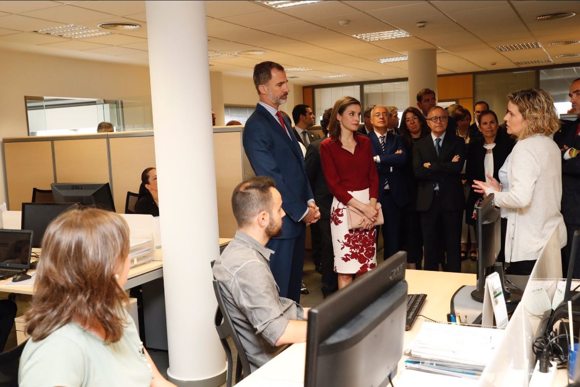 Letizia en el 25 aniversario del CNTA Entremés Letizino