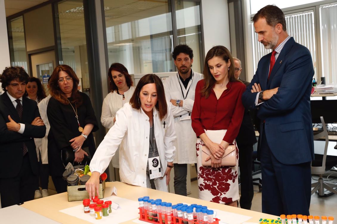 Letizia en el 25 aniversario del CNTA Entremés Letizino