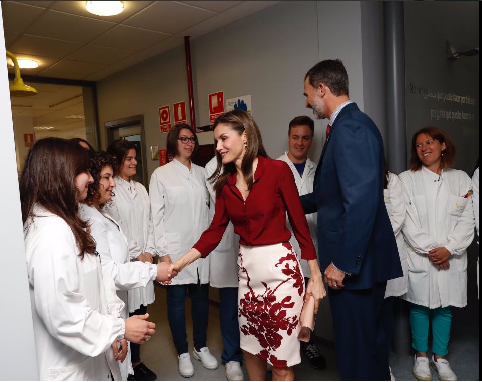 Letizia en el 25 aniversario del CNTA Entremés Letizino