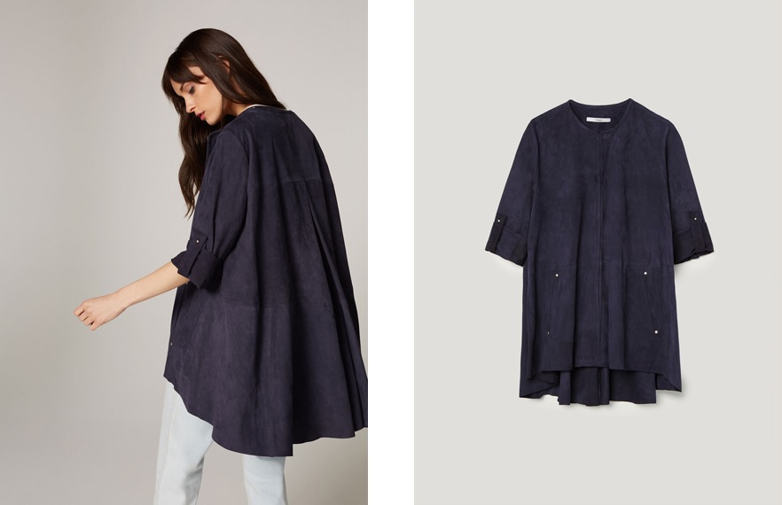 FOTO 7: Capita de Uterque en modelo FOTO 8: Capita de Uterque sin modelo. 