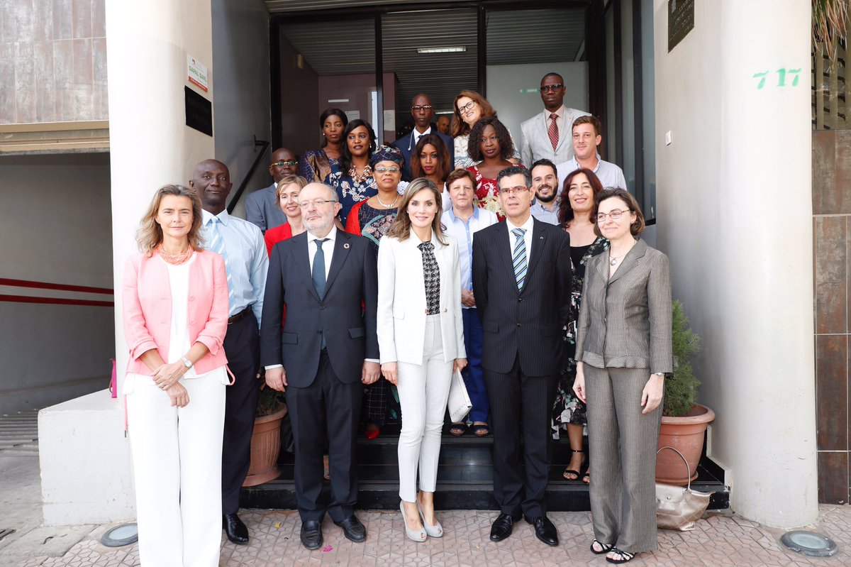 FOTO 1: Leti en el acto Letizia Africa 2017